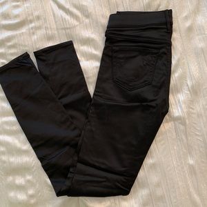 New True Religion satin black pants!